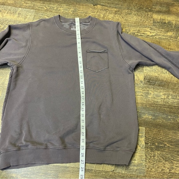 Aerie Crewneck Long Sleeve Exposed Seam Oversized Sweatshirt Brown Size Small - Picture 5 of 9